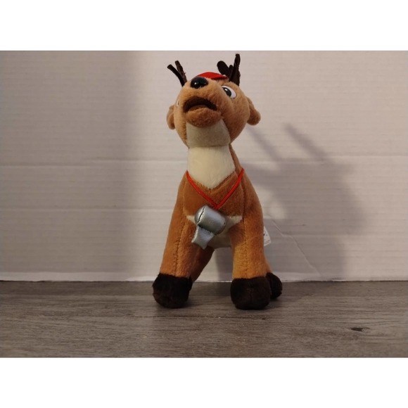 1999 CVS Stuffins Comet Coach Reindeer Rudolph Island Misfit Toy 8" Plush - Picture 3 of 11